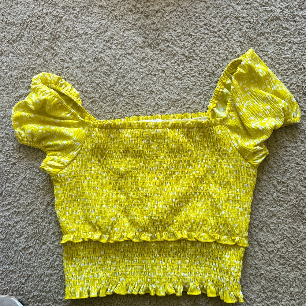 Medium Yellow LUSH top